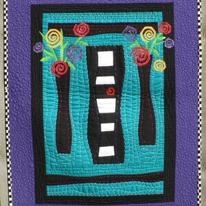 Hand made art/wall quilt